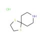 1,4-Dithia-8-aza-spiro[4.5]decane hydrochloride (CAS 17385-20-5) - chemical structure image