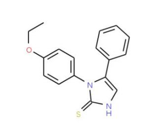 1-(4-ethoxyphenyl)-5-phenyl-1H-imidazole-2-thiol - chemical structure image