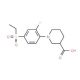 1-[4-(Ethylsulfonyl)-2-fluorophenyl]piperidine-3-carboxylic acid - chemical structure image