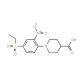 1-[4-(Ethylsulfonyl)-2-nitrophenyl]piperidine-4-carboxylic acid - chemical structure image