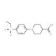 1-[4-(Ethylsulfonyl)phenyl]piperidine-4-carboxylic acid - chemical structure image