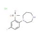 1-[4-Fluoro-2-(methylsulfonyl)phenyl]-homopiperazine hydrochloride - chemical structure image