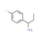 1-(4-Fluoro-phenyl)-propylamine (CAS 74877-10-4) - chemical structure image