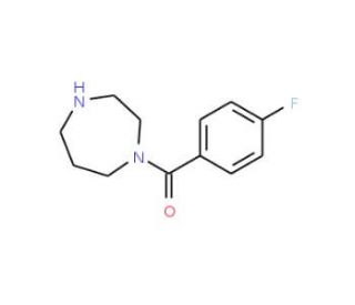 1-(4-fluorobenzoyl)-1,4-diazepane - chemical structure image