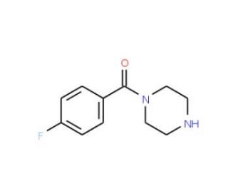1-(4-fluorobenzoyl)piperazine (CAS 102391-98-0) - chemical structure image