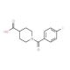 1-(4-fluorobenzoyl)piperidine-4-carboxylic acid (CAS 139679-45-1) - chemical structure image