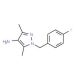 1-(4-Fluorobenzyl)-3,5-dimethyl-1H-pyrazol-4-amine - chemical structure image