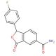 1-(4-Fluorophenyl)-1,3-dihydro-3-oxo-5-isobenzofurancarboxamide (CAS 372941-46-3) - chemical structure image
