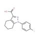 1-(4-fluorophenyl)-4,5,6,7-tetrahydro-1H-indazole-3-carboxylic acid - chemical structure image