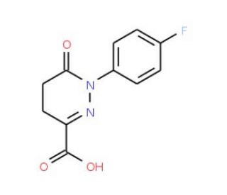 1-(4-fluorophenyl)-6-oxo-1,4,5,6-tetrahydropyridazine-3-carboxylic acid - chemical structure image