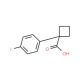 1-(4-fluorophenyl)cyclobutanecarboxylic acid (CAS 151157-46-9) - chemical structure image