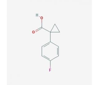 1-(4-fluorophenyl)cyclopropanecarboxylic acid (CAS 773100-29-1) - chemical structure image