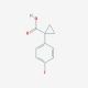 1-(4-fluorophenyl)cyclopropanecarboxylic acid (CAS 773100-29-1) - chemical structure image
