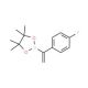 1-(4-Fluorophenyl)vinylboronic acid, pinacol ester (CAS 850567-55-4) - chemical structure image