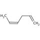 1,4-Hexadiene, mixture of cis and trans (CAS 592-45-0) - chemical structure image