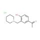 1-[4-hydroxy-3-(piperidin-1-ylmethyl)phenyl]ethanone hydrochloride (CAS 92500-17-9) - chemical structure image