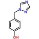 1-(4-Hydroxy-benzyl)-1,2,4-triazole (CAS 119192-11-9) - chemical structure image