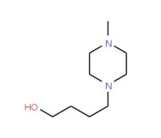 1-(4-Hydroxybutyl)-4-methylpiperazine (CAS 56323-03-6) - chemical structure image