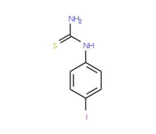 1-(4-Iodophenyl)-2-thiourea (CAS 18879-80-6) - chemical structure image