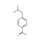 1-(4-isobutylphenyl)ethan-1-one (CAS 38861-78-8) - chemical structure image