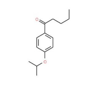 1-(4-Isopropoxyphenyl)pentan-1-one - chemical structure image