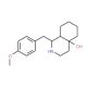 1-(4-Methoxy-benzyl)-octahydro-isoquinolin-4a-ol - chemical structure image