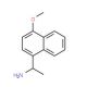 1-(4-Methoxy-naphthalen-1-yl)-ethylamine (CAS 634150-95-1) - chemical structure image