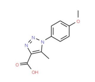 1-(4-Methoxy-phenyl)-5-methyl-1H-[1,2,4]triazole-3-carboxylic acid - chemical structure image