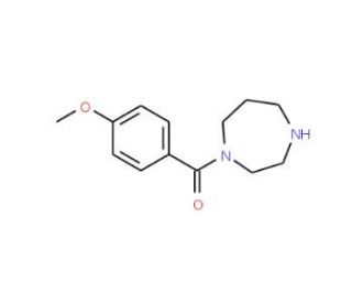1-(4-methoxybenzoyl)-1,4-diazepane - chemical structure image
