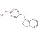 1-(4-Methoxybenzyl)-2,3-dihydro-imidazo[1,2-a]pyridin-1-ium (CAS 198139-38-7) - chemical structure image