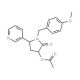 1-(4-Methoxybenzyl)-3-acetoxynorcotinine (CAS 887406-83-9) - chemical structure image