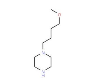 1-(4-Methoxybutyl)piperazine (CAS 496808-02-7) - chemical structure image