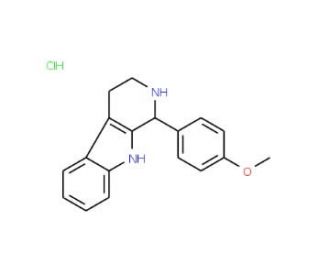 1-(4-Methoxyphenyl)-2,3,4,9-tetrahydro-1H-beta-carboline hydrochloride - chemical structure image