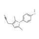 [1-(4-methoxyphenyl)-2,5-dimethyl-1H-pyrrol-3-yl]acetonitrile (CAS 42780-46-1) - chemical structure image