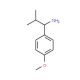 1-(4-methoxyphenyl)-2-methylpropan-1-amine - chemical structure image