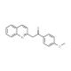 1-(4-Methoxyphenyl)-2-quinolin-2-ylethanone (CAS 7469-86-5) - chemical structure image