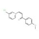 1-(4-Methoxyphenyl)-3-(3-methylpyridinium-1-yl)prop-2-en-1-one chloride (CAS 1080601-76-8) - chemical structure image