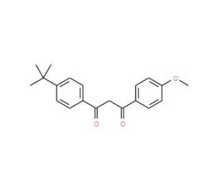 1-(4-Methoxyphenyl)-3-(4-tert-butylphenyl)-1,3-propanedione (CAS 70356-09-1) - chemical structure image