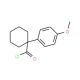 1-(4-Methoxyphenyl)cyclohexanecarbonyl chloride (CAS 676348-47-3) - chemical structure image