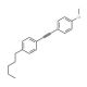 1-(4-Methoxyphenyl)ethynyl-4-n-pentylbenzene (CAS 39969-28-3) - chemical structure image