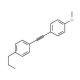 1-(4-Methoxyphenyl)ethynyl-4-n-propylbenzene (CAS 39969-26-1) - chemical structure image