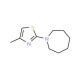 1-(4-methyl-1,3-thiazol-2-yl)azepane 的分子结构 1-(4-methyl-1,3-thiazol-2-yl)azepane - chemical structure image