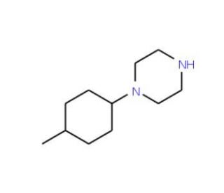 1-(4-Methyl-cyclohexyl)-piperazine (CAS 435345-42-9) - chemical structure image