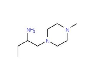 1-(4-Methyl-piperazin-1-ylmethyl)-propylamine - chemical structure image