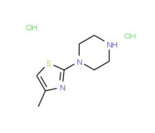1-(4-Methyl-thiazol-2-yl)-piperazinedihydrochloride - chemical structure image