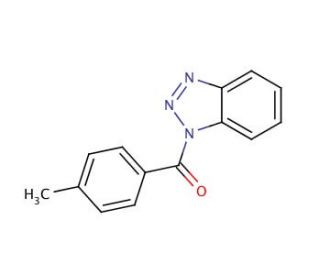 1-(4-Methylbenzoyl)-1H-benzotriazole (CAS 59046-28-5) - chemical structure image