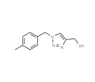 [1-(4-Methylbenzyl)-1H-1,2,3-triazol-4-yl]methanol - chemical structure image