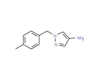 1-(4-Methylbenzyl)-1H-pyrazol-4-amine - chemical structure image