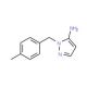 1-(4-methylbenzyl)-1H-pyrazol-5-amine - chemical structure image