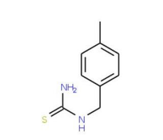 1-(4-Methylbenzyl)-2-thiourea (CAS 103854-74-6) - chemical structure image